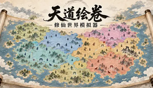 天道绘卷——修仙地图模拟器