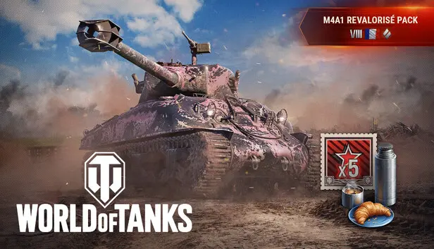 World of Tanks — M4A1 Revalorisé Pack (VIII French Medium Tank)