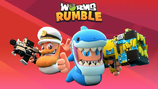 Worms Rumble - Captain & Shark Double Pack - Switch