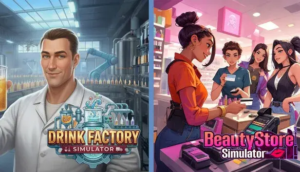 Drink Factory x Beauty Store Simulator
