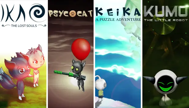 BUNDLE : KUMO + IKAO + PSYCOCAT + KEIKA