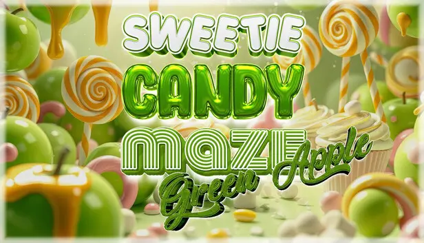 Sweetie Candy Maze: Green Apple