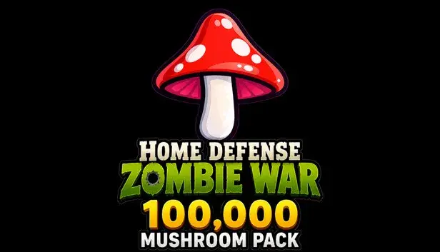 Home Defense Zombie War - 100,000 Mushroom Pack