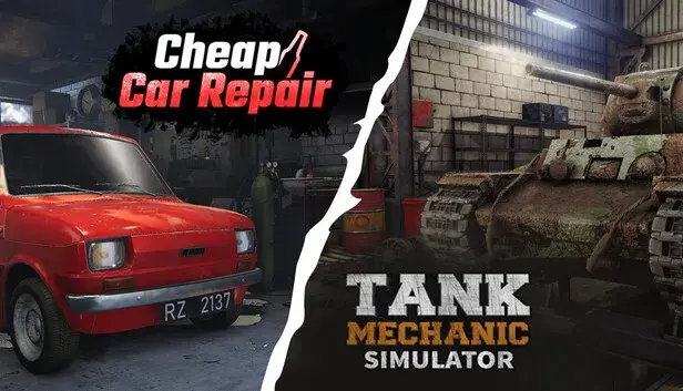 Cheap Car Repair and Tank Mechanic Simulator