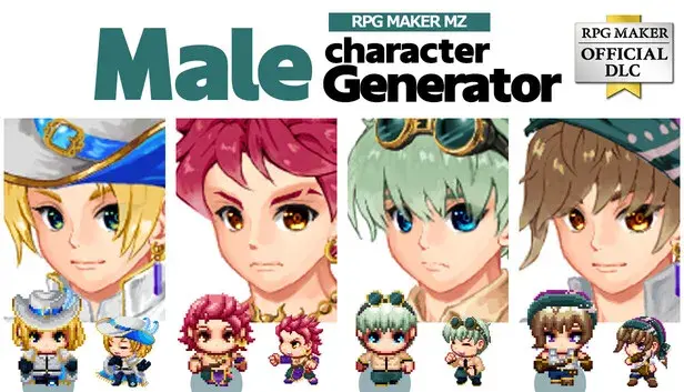 RPG Maker MZ - Male Character Generator