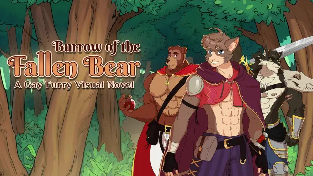 Burrow of the Fallen Bear: A Gay Furry Visual Novel - Switch