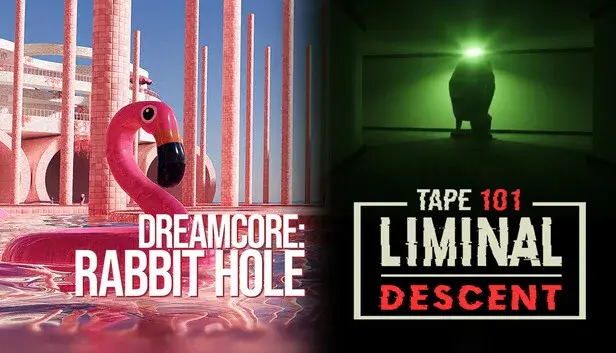 Liminal atmosphere: Tape 101: Liminal Descent x Dreamcore: Rabbit Hole
