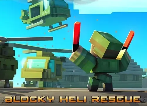 Blocky Heli Rescue - Switch
