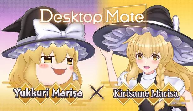 Desktop Mate Kirisame Marisa & Yukkuri Marisa DLC Bundle