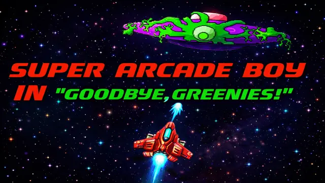 Super Arcade Boy in Goodbye Greenies (Xbox One)