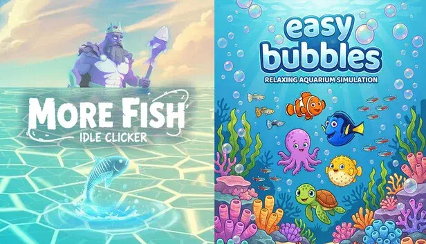 π More Fish + Easy Bubbles π«§
