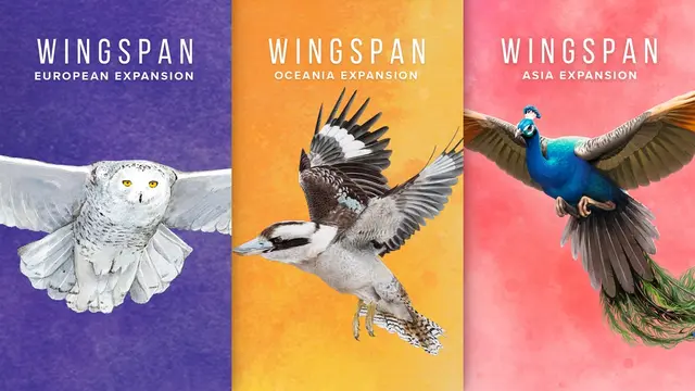 Wingspan - European + Oceania + Asia + Decorative Packs (PS4 & PS5)
