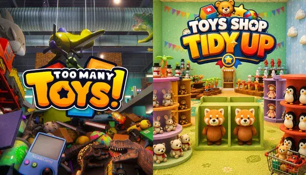 Too Many Toys! x Toy Shop Tidy Up