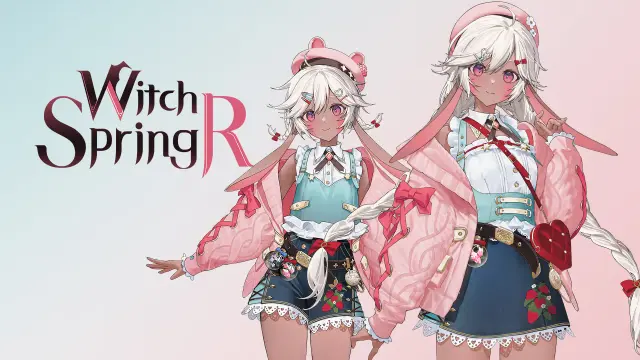 WitchSpring R Costume - Fluffy Peach Set - Switch