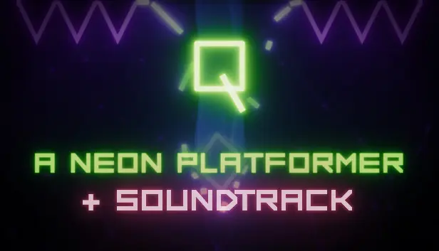 Q - A Neon Platformer + Soundtrack