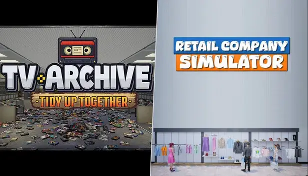 TV Archive Tidy Up Together - Retail Company Simulator