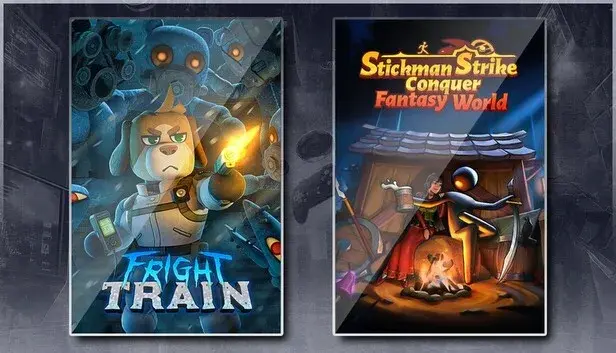 Fright Train & Stickman Strikes: Conquer Fantasy World