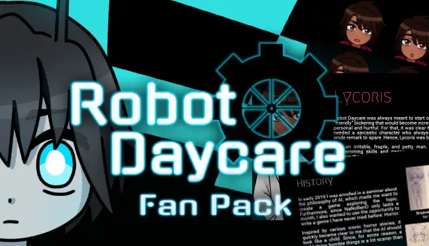 Robot Daycare Fan Pack