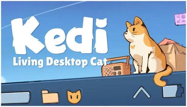 Kedi: Living Desktop Cat