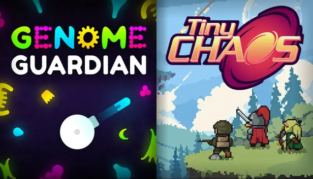 Survival Roguelike Shooters: 𧬠Genome Guardian Γ Tiny Chaos π΄