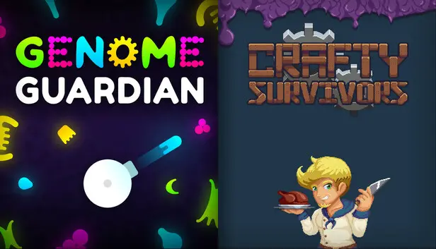 𧬠Genome Guardian Γ Crafty Survivors π¨βπ³: Survival Roguelikes