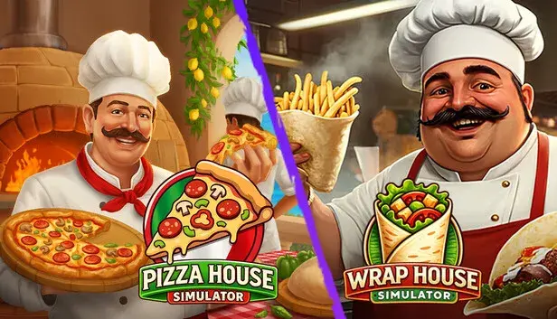 🌯Wrap House & Pizza House Simulator 🍕