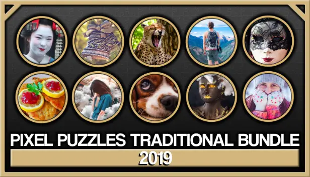 Pixel Puzzles Traditional Jigsaws Bundle: 2019