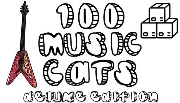 100 Music Cats Deluxe Edition