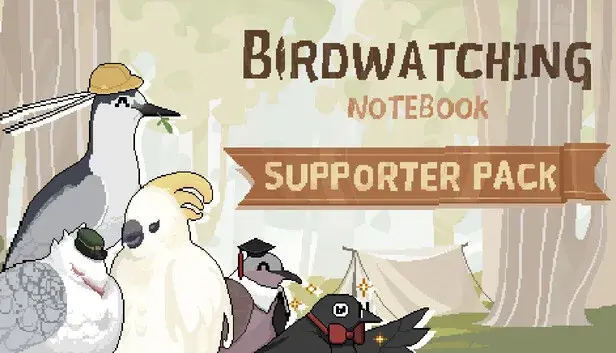 Birdwatching Notebook - Support Pack