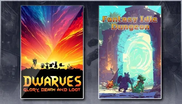Dwarves: Glory, Death and Loot & Fantasy Idle Dungeon