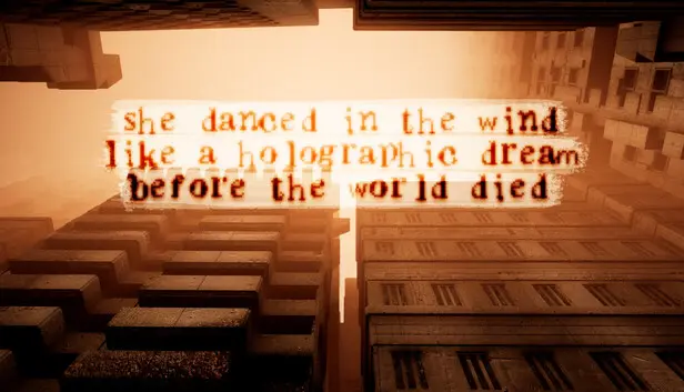 she danced in the wind like a holographic dream before the world died