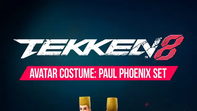 TEKKEN 8 - Avatar Costume: Paul Phoenix Set (PS5)