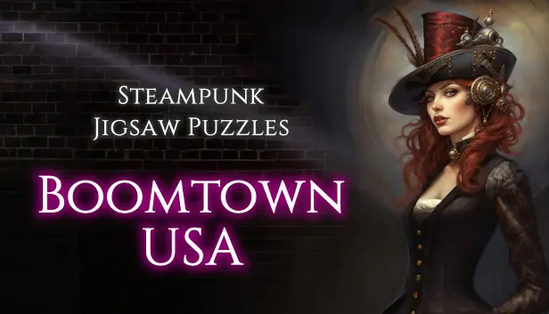 Steampunk Jigsaw Puzzles - Boomtown USA