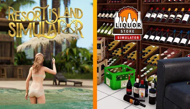 Resort Island x Liquor Store Simulator