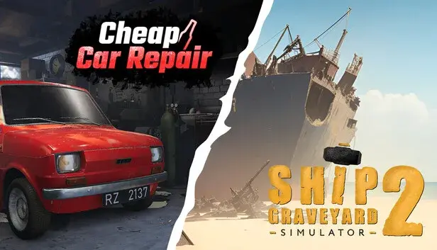 Cheap Car Repair and Ship Graveyard Simulator 2