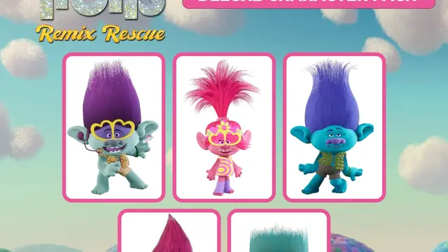 DreamWorks Trolls Remix Rescue Deluxe Character Pack (PS4 & PS5)