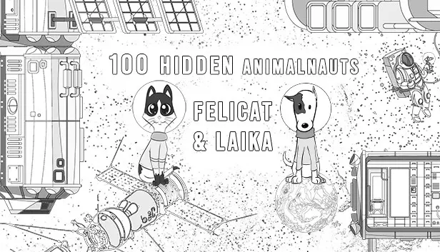 100 Hidden Animalnaults - Felicat & Laika