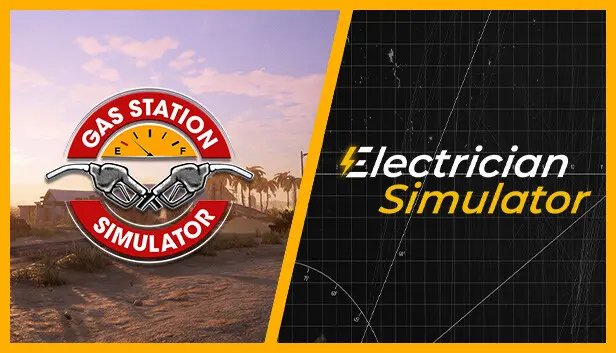 Gas Station Simulator and Electrician Simulator