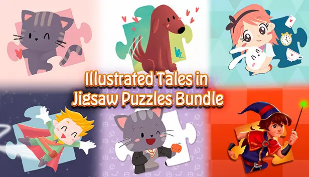 Illustrated Tales in Jigsaw Puzzles