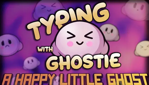 Typing With Ghostie - A Happy Little Ghost
