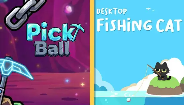 Pick Ball x Desktop Fishing Cat