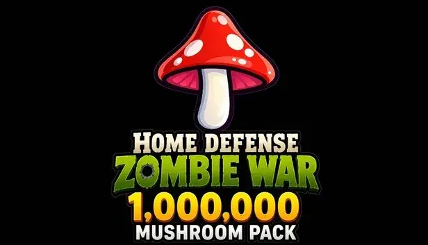 Home Defense Zombie War - 1,000,000 Mushroom Pack