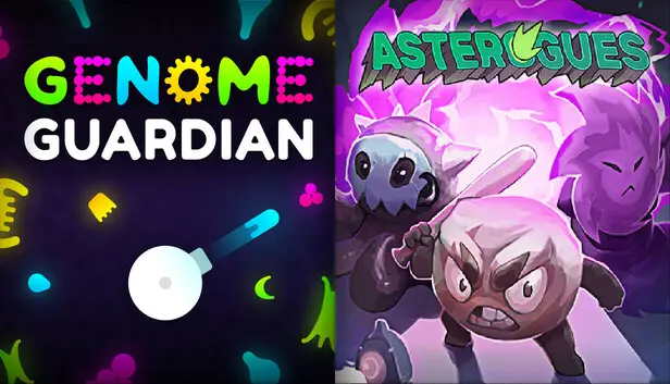 𧬠Genome Guardian Γ Asterogues π: Roguelite Shooters