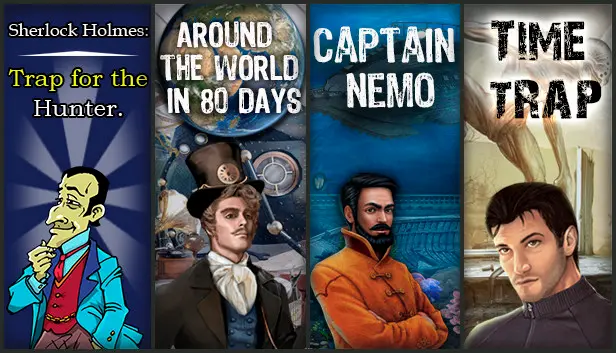 Hidden Objects Bundle 4-in-1. Objetos Ocultos