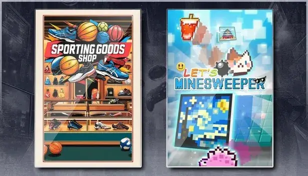Sporting Goods Shop & Let's Minesweeper