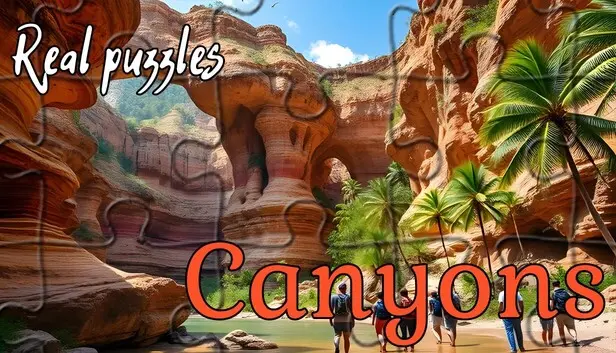Настоящие пазлы - Каньоны