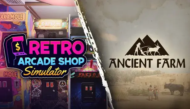 Retro Arcade Shop Simulator x Ancient Farm