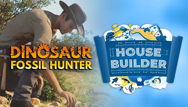 Dinosaur and House