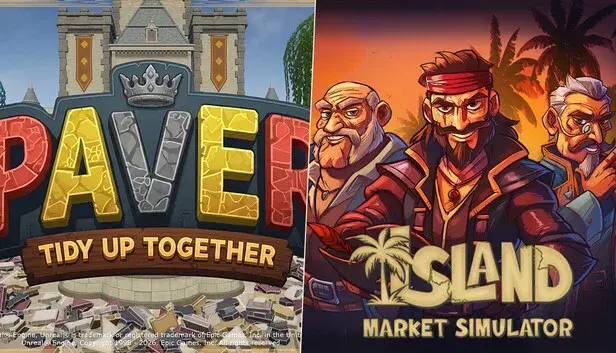 Paver Tidy Up Together - Island Market Simulator
