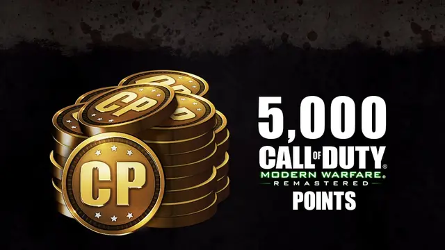 5,000 Call of Duty: Modern Warfare Remastered Points (PS4)